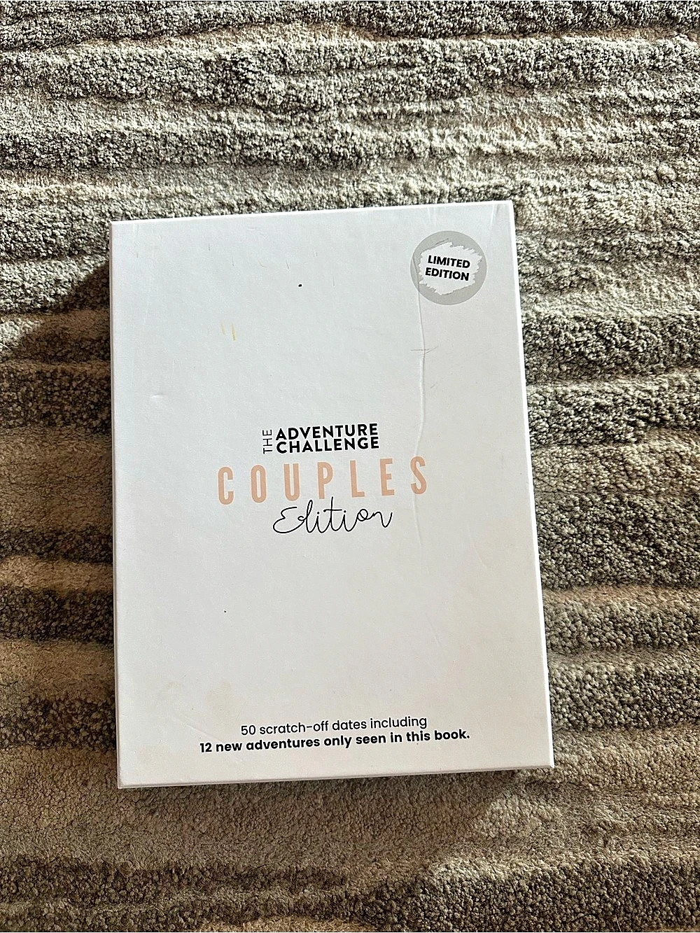 The Adventure Challenge Couples Edition Scratch-Off Book